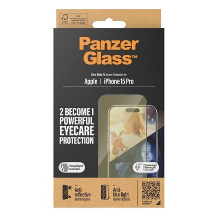 PanzerGlass™ Eyecare Screen Protection 2814 цена и информация | Ekrāna aizsargstikli | 220.lv