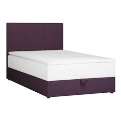 Кровать Levi с матрасом, 120х200 см, фиолетовая цена и информация | Кровати | 220.lv