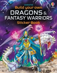 Build Your Own Dragons and Fantasy Warriors Sticker Book цена и информация | Книги для малышей | 220.lv