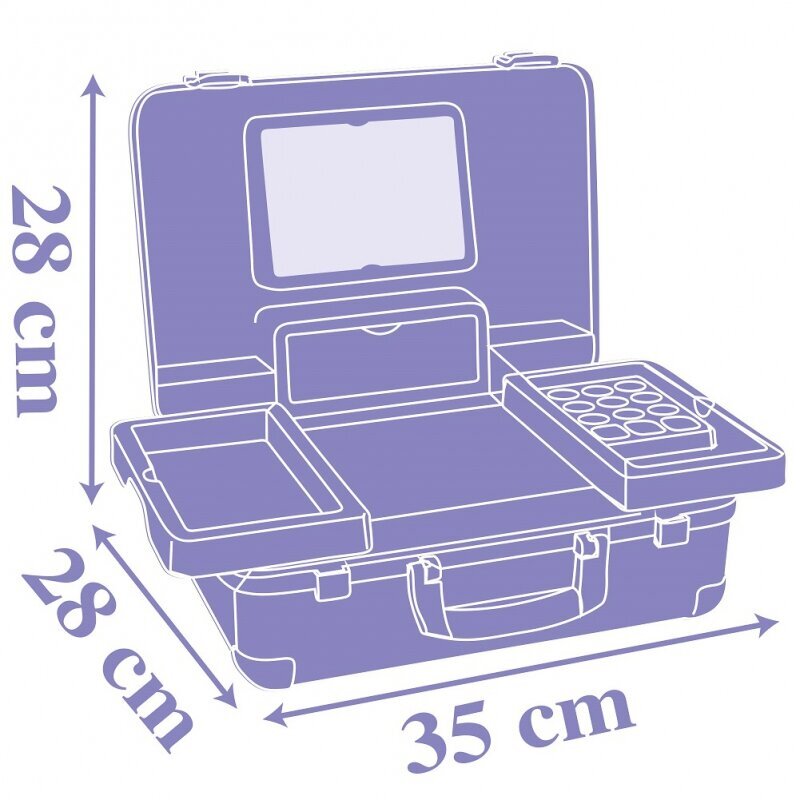 Skaistumkopšanas salons čemodānā Smoby цена и информация | Rotaļlietas meitenēm | 220.lv