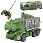 Tālvadības pults vadāma dinozauru automašīna Woopie, zaļa цена и информация | Rotaļlietas zēniem | 220.lv
