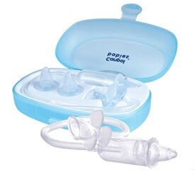 Mazuļa deguna gļotu aspiratora komplekts Canpol Babies cena un informācija | Jaundzimušo aprūpes preces | 220.lv