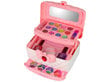 Skaistumkopšanas komplekts koferī, rozā/balts cena un informācija | Rotaļlietas meitenēm | 220.lv