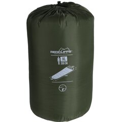 Туристический спальный мешок MUMIA XXL 230x80/50cm, темно-зеленый цена и информация | Спальные мешки | 220.lv