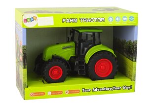 Traktors ar skaņas un gaismas efektiem Lean Toys, zaļš цена и информация | Игрушки для мальчиков | 220.lv