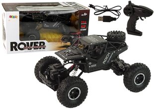 Внедорожник Rover с дистанционным управлением, черный цена и информация | Конструктор автомобилей игрушки для мальчиков | 220.lv
