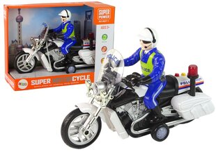 Policijas motocikls Lean Toys, 1.gb. cena un informācija | Rotaļlietas zēniem | 220.lv