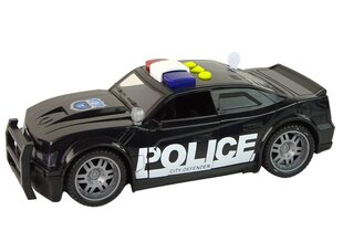Игрушечная полицейская машина, 1:14, черная цена и информация | Конструктор автомобилей игрушки для мальчиков | 220.lv