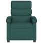 Masāžas krēsls vidaXL, zaļš cena un informācija | Atpūtas krēsli | 220.lv