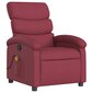 Masāžas krēsls vidaXL, sarkans cena un informācija | Atpūtas krēsli | 220.lv