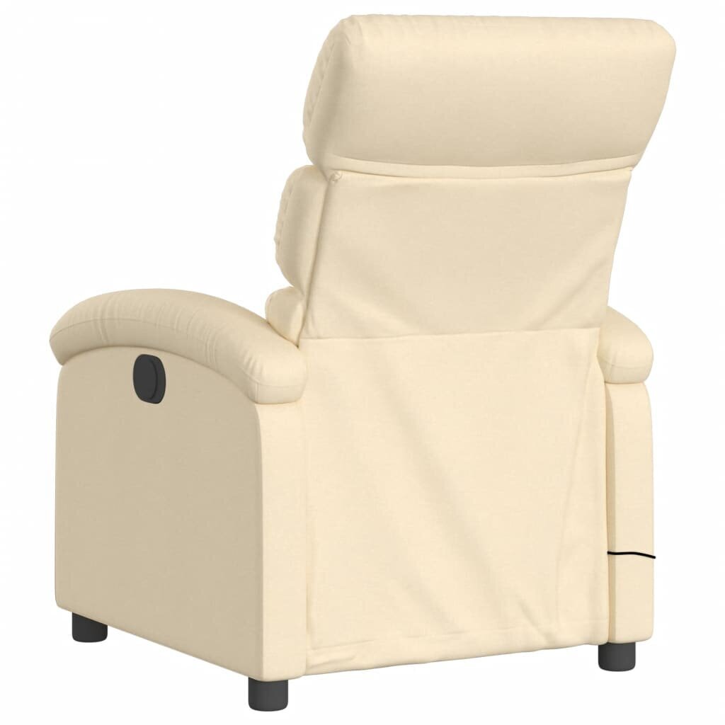 Masāžas krēsls vidaXL, smilšu цена и информация | Atpūtas krēsli | 220.lv