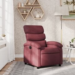 Atpūtas krēsls vidaXL, sarkans cena un informācija | Atpūtas krēsli | 220.lv