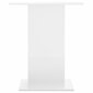 vidaXL akvārija statīvs, balts, 60,5x36x72,5 cm, inženierijas koks cena un informācija | Akvāriji un aprīkojums | 220.lv