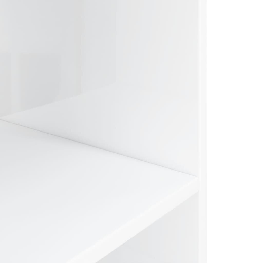 vidaXL akvārija statīvs, balts, 60,5x36x72,5 cm, inženierijas koks cena un informācija | Akvāriji un aprīkojums | 220.lv