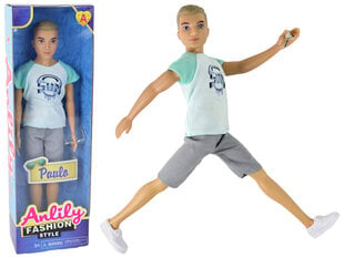 Кукла-мальчик Пауло в футболке цена и информация | Игрушки для девочек | 220.lv