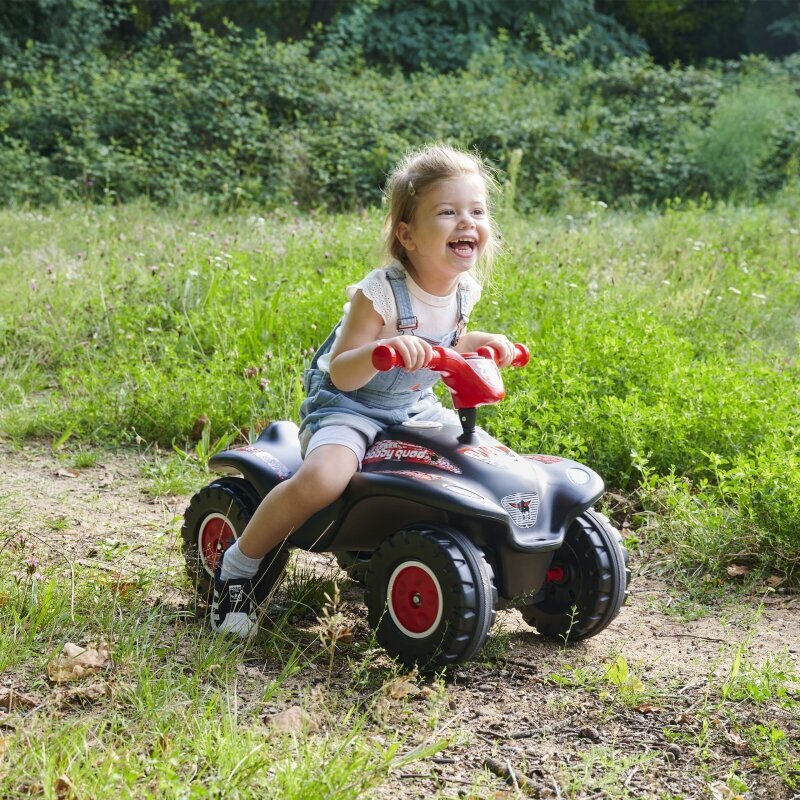 Skrejmašīna Bobby Quad Big, melna cena un informācija | Rotaļlietas zīdaiņiem | 220.lv