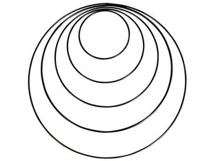 Metāla gredzeni Rayher, 5gab. цена и информация | Аппликации, декорации, наклейки | 220.lv
