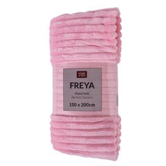 Плед Freya 150х200см, розовый цена и информация | Покрывала, пледы | 220.lv