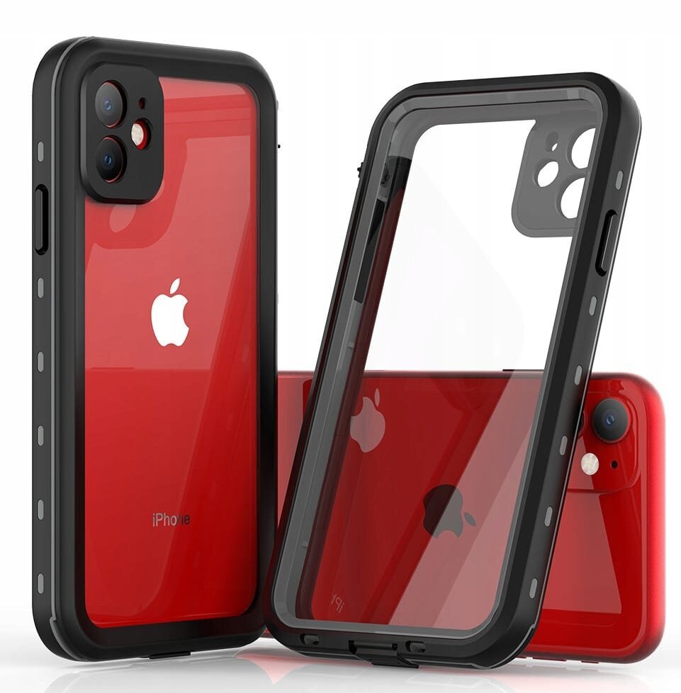 Aizsargvāciņš | Apple iPhone 11 | 360 | Melns cena un informācija | Telefonu vāciņi, maciņi | 220.lv