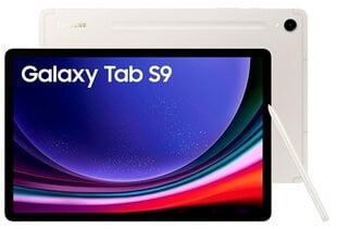 Samsung Galaxy Tab S9 WiFi Beige 12/256GB SM-X710NZEEEUE цена и информация | Планшеты | 220.lv