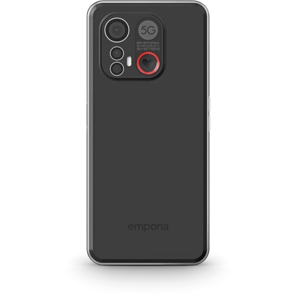 Emporia Smart 6 5G Black/Silver цена и информация | Mobilie telefoni | 220.lv