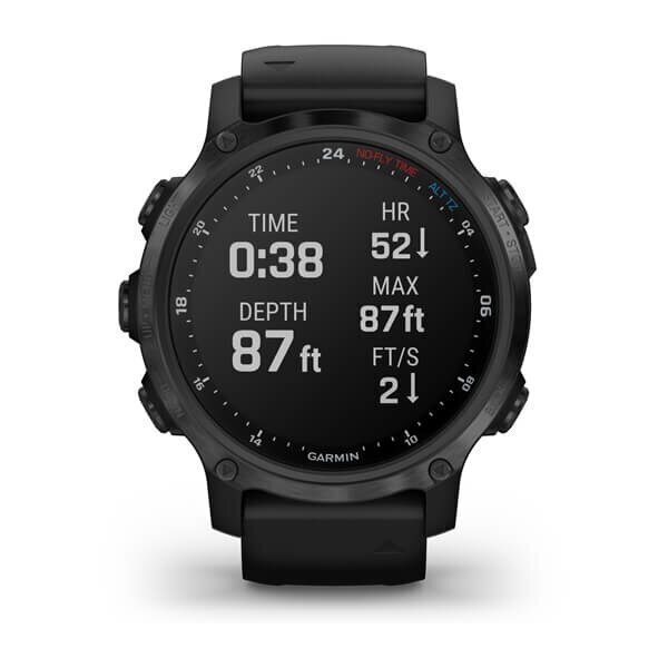 Garmin Descent Mk2S Carbon Gray DLC/Black cena un informācija | Viedpulksteņi (smartwatch) | 220.lv