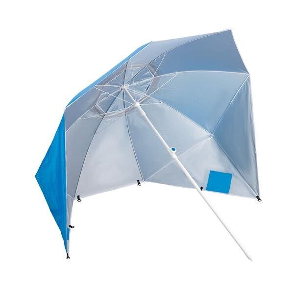 Pludmales lietussargs Nils Camp NC7822, zils cena un informācija | Saulessargi, markīzes un statīvi | 220.lv