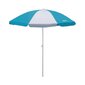 Pludmales lietussargs Nils NC7813, balts/zils cena un informācija | Saulessargi, markīzes un statīvi | 220.lv