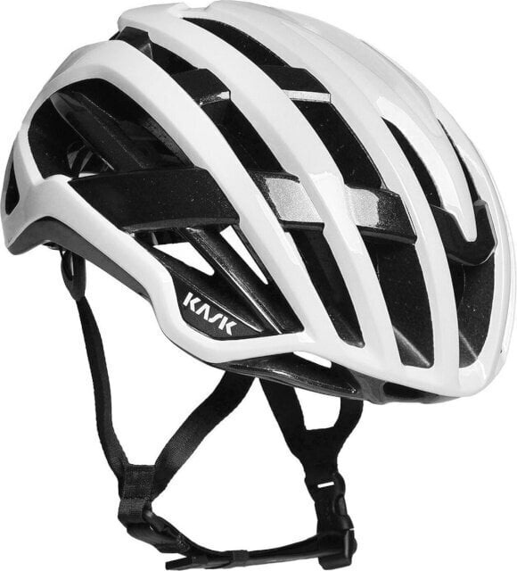 Velosipēda ķivere KASK Valegro, 59-62 cm, balta цена и информация | Ķiveres | 220.lv