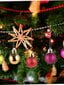 Ziemassvētku eglīšu rotājumu komplekts, plastmasas, 24 gab. cena un informācija | Eglīšu rotājumi | 220.lv