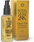 Atjaunojoša eļļa matiem ar kosmētisko zeltu Royal Gold 24K Glow On - Gold Repair, 30 ml cena un informācija | Matu uzlabošanai | 220.lv