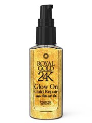 ROYAL GOLD 24K Glow On - Gold Repair - Масло для восстановления волос с косметическим золотом, 30 мл цена и информация | Средства для укрепления волос | 220.lv