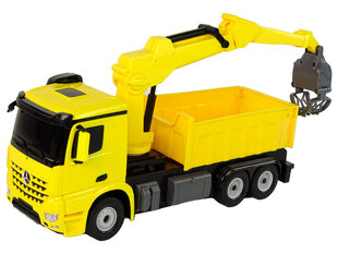 Tālvadības kravas automašīna, dzeltena cena un informācija | Rotaļlietas zēniem | 220.lv