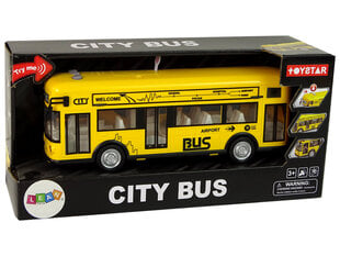 Rotaļlieta - autobuss, dzeltens cena un informācija | Rotaļlietas zēniem | 220.lv