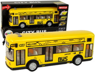 Rotaļlieta - autobuss, dzeltens cena un informācija | Rotaļlietas zēniem | 220.lv