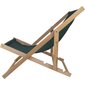 Saliekamais koka pludmales krēsls, militāri zaļš cena un informācija | Sauļošanās krēsli | 220.lv
