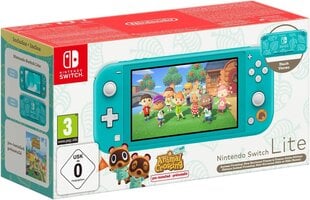 Nintendo Switch Lite (Blue) Animal Crossing цена и информация | Игровые приставки | 220.lv