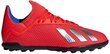 Adidas Apavi Pusaudžiem X 18.3 Tf J Red BB9403/3- cena un informācija | Futbola apavi | 220.lv