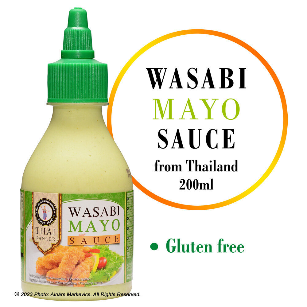 Vasabi majonēzes mērce Wasabi Mayo Sauce, Thai Dancer, 200ml. цена и информация | Mērces | 220.lv