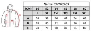 Куртка мужская Nankai 2403, синяя цена и информация | Мужские куртки | 220.lv