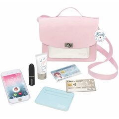 Детская сумка через плечо с аксессуарами Smoby, розовая цена и информация | Игрушки для девочек | 220.lv