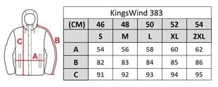 Virsjaka vīriešiem Kings Wind 383 cena un informācija | Vīriešu virsjakas | 220.lv