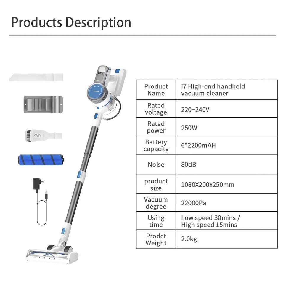 Liectroux i7 cena un informācija | Putekļu sūcēji - slotas | 220.lv