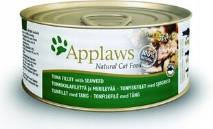Applaws для взрослых кошек с тунцом и водорослями, 72х156 г цена и информация | Консервы для котов | 220.lv