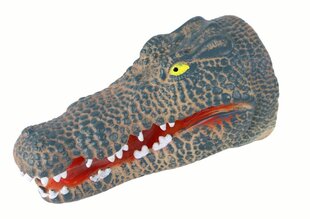 Ручная кукла - крокодил, серый цена и информация | Игрушки для мальчиков | 220.lv