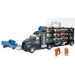 Набор грузовиков с транспортными средствами и динозаврами WOOPIE цена и информация | Конструктор автомобилей игрушки для мальчиков | 220.lv