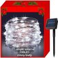 Ziemassvētku vītne Saules gaismas, 200 LED цена и информация | Ziemassvētku lampiņas, LED virtenes | 220.lv