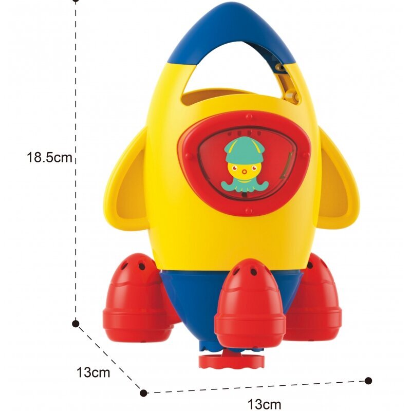 Rotaļlieta vannai Woopie, raķete cena un informācija | Rotaļlietas zīdaiņiem | 220.lv