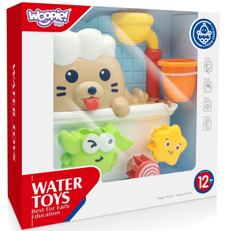 Vannas rotaļlieta Woopie, ronis цена и информация | Rotaļlietas zīdaiņiem | 220.lv