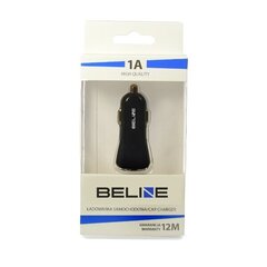 Ład. sam. Beline 1xUSB 1A czarna|black (only head) цена и информация | Зарядные устройства для телефонов | 220.lv